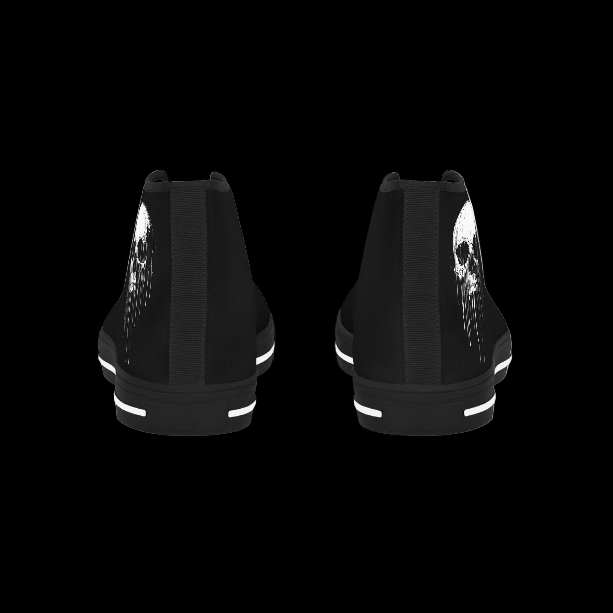 DS Skull High Top Shoes