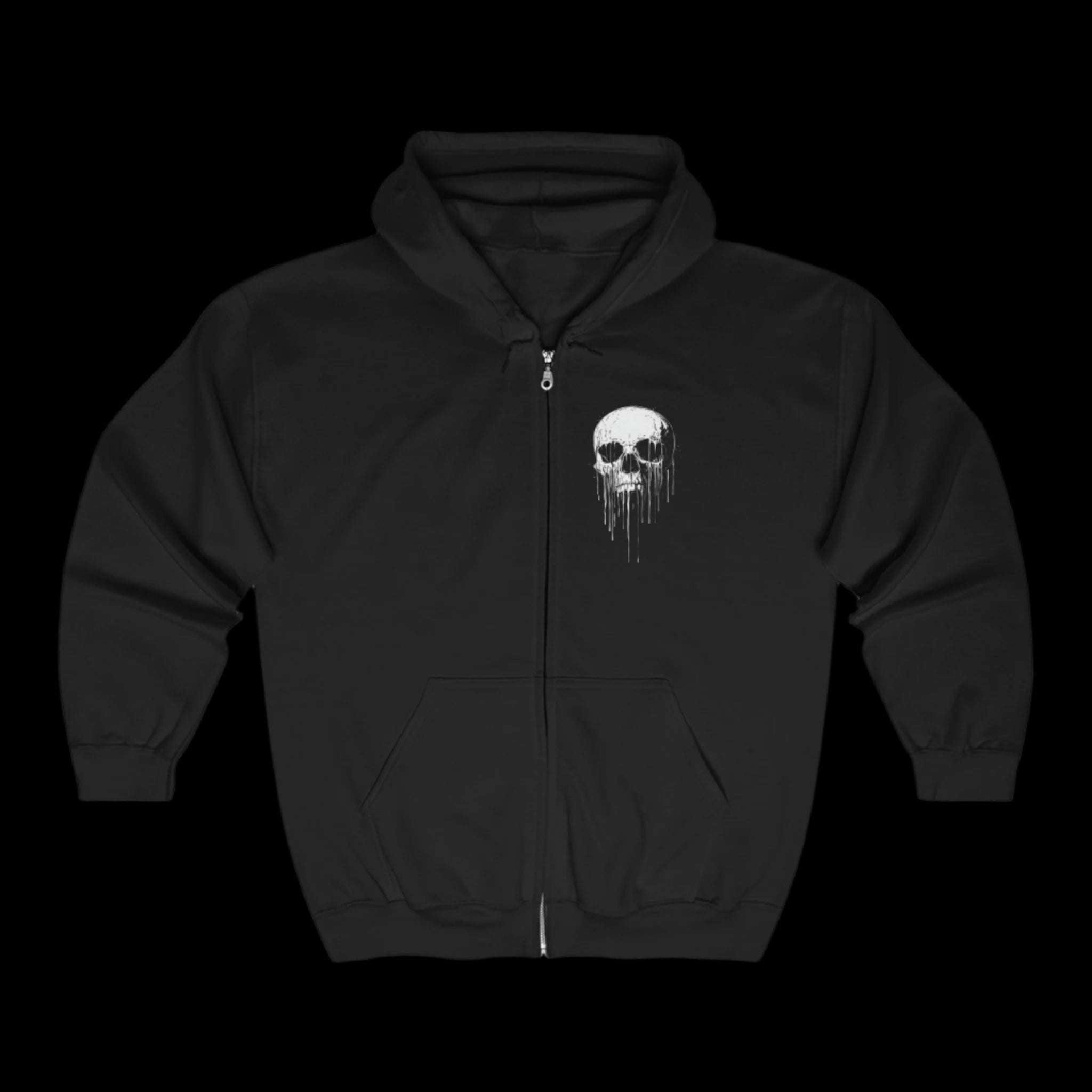 Moth Skull Zip Up