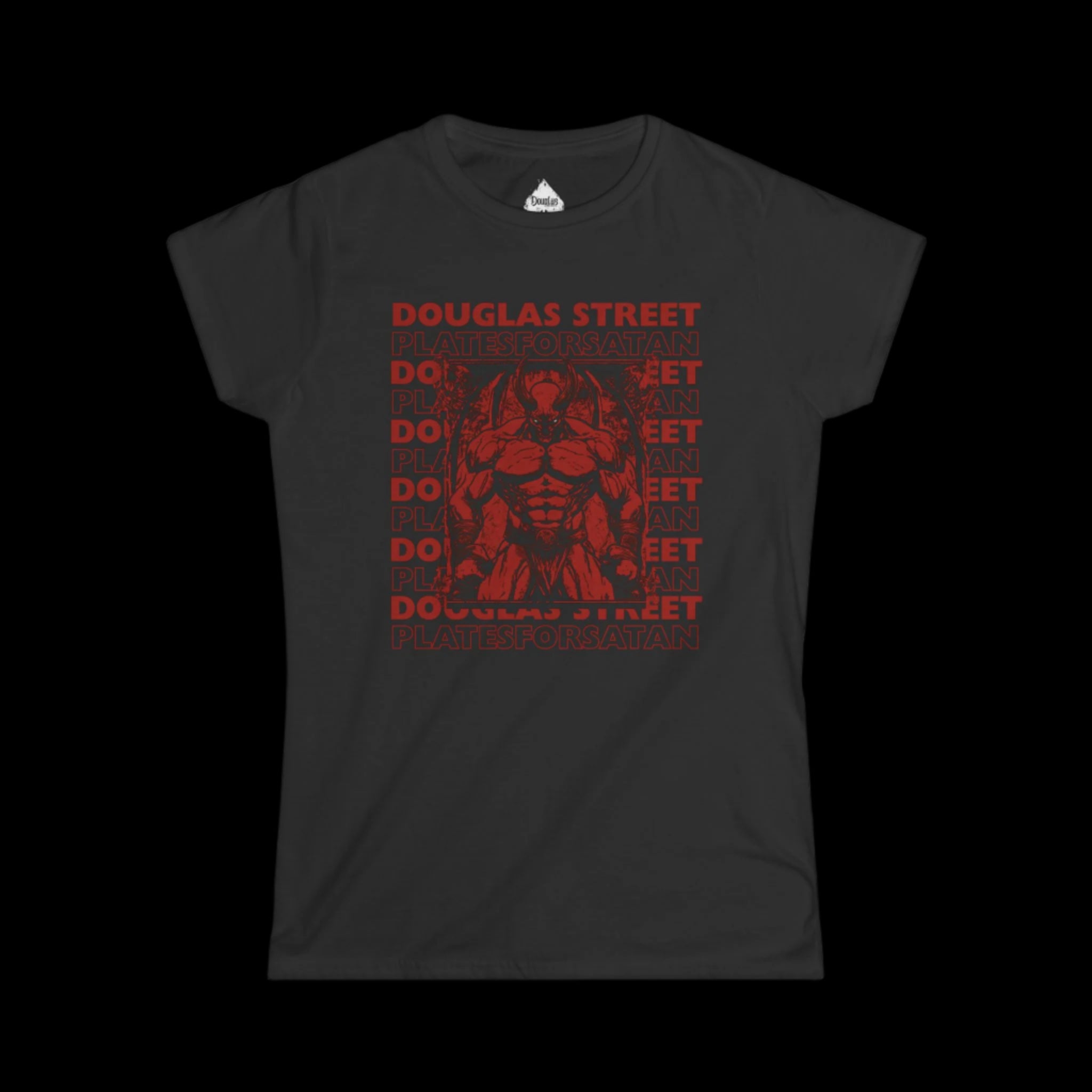 Plate For Satan -RED DEVIL- Women's Tee