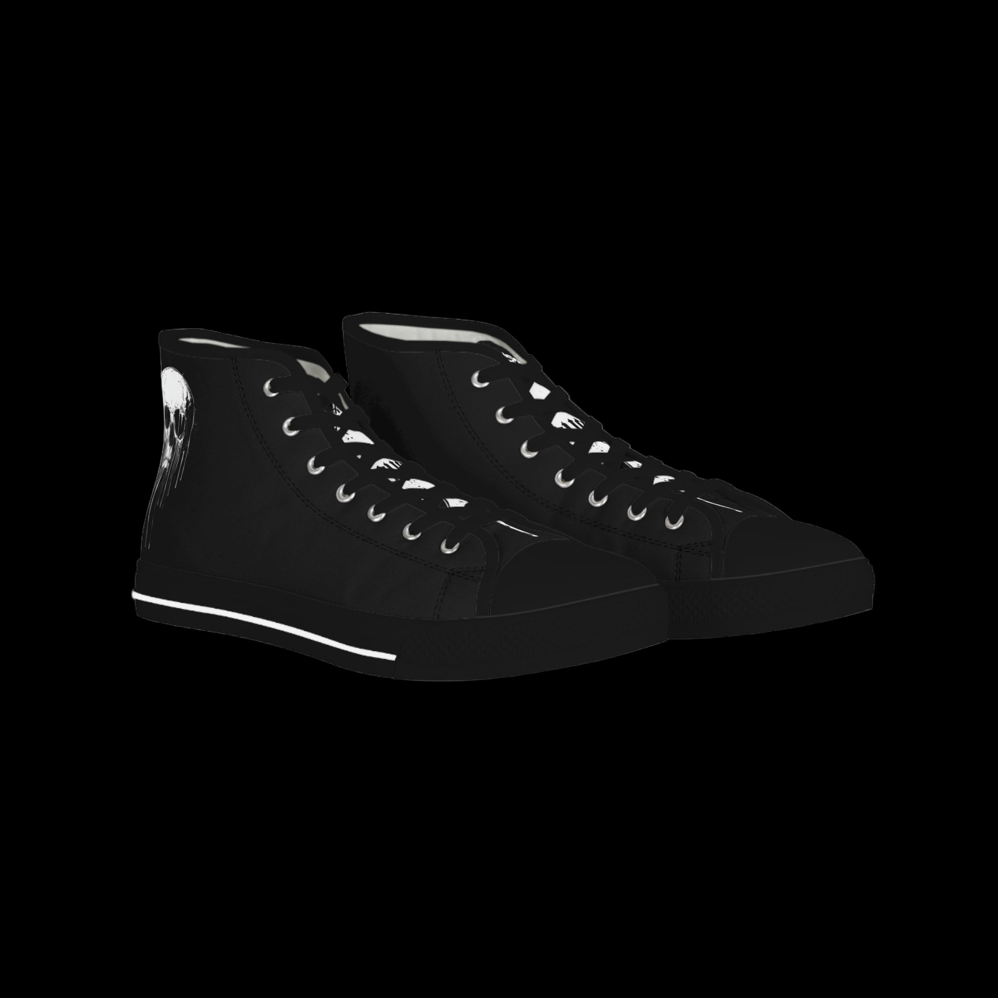 DS Skull High Top Shoes